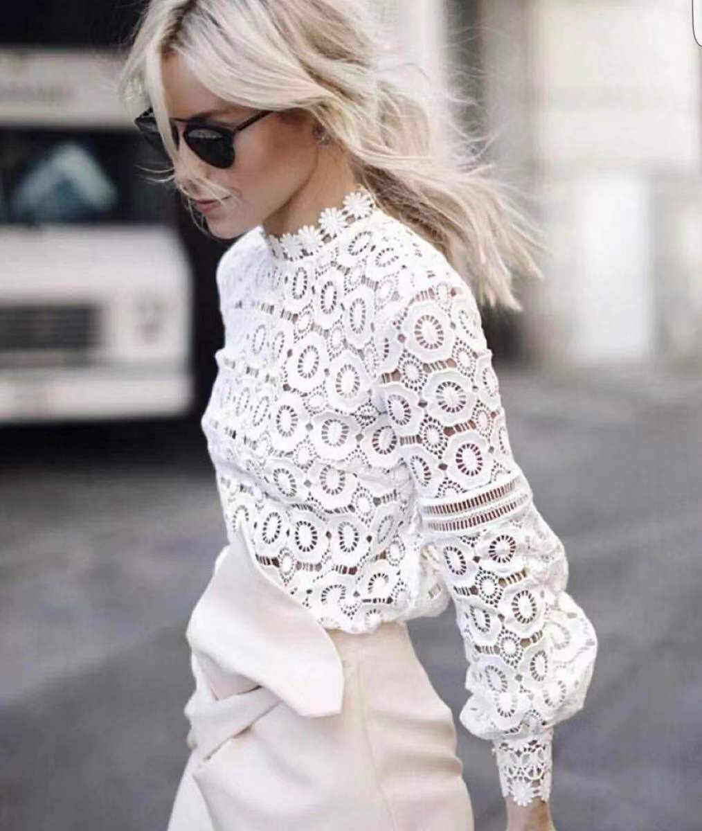 蕾丝时尚剧场_蕾丝时尚高档黑上衣_时尚蕾丝