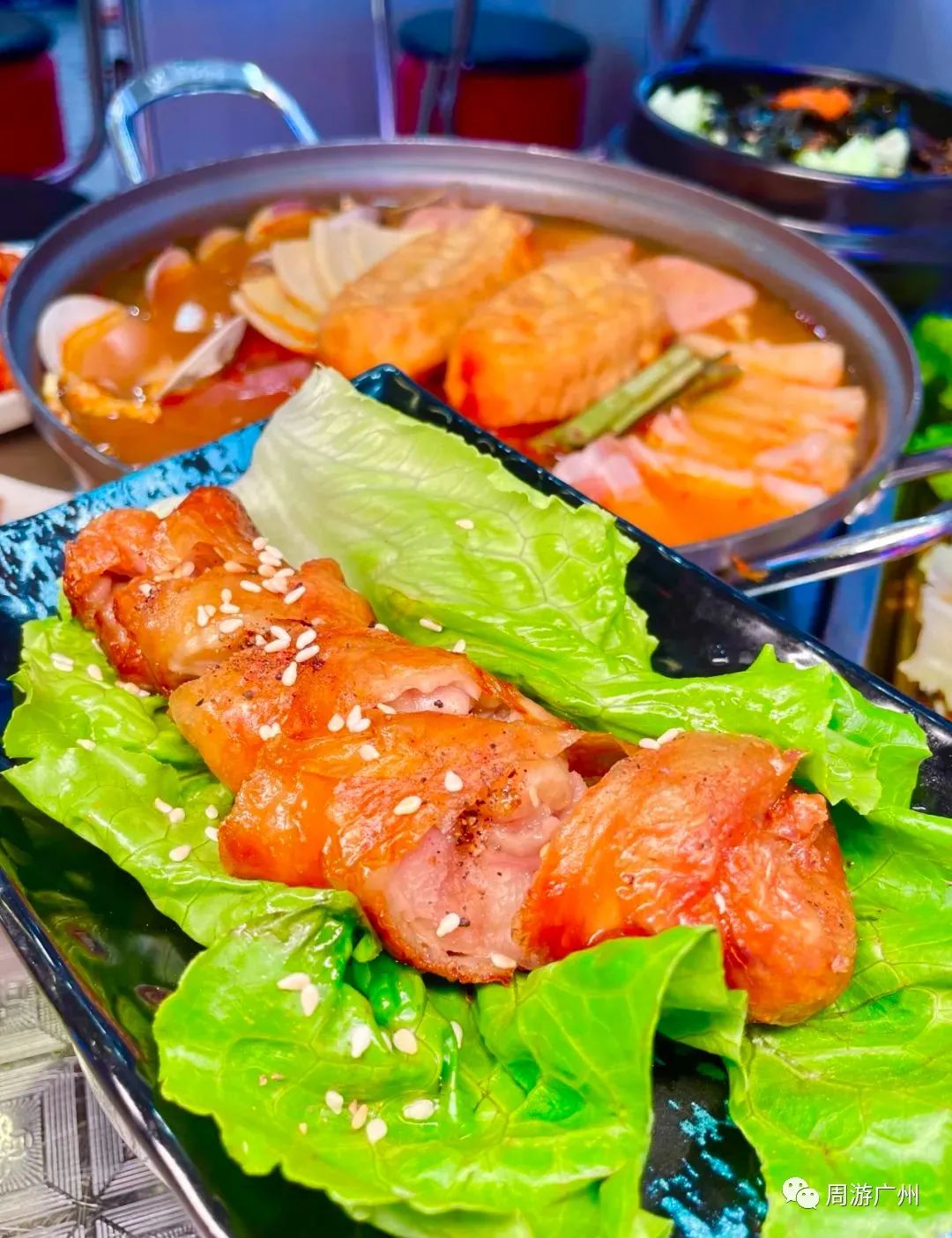 韩国料理的料理是什么意思_韩国料理宣传海报_时尚韩国料理