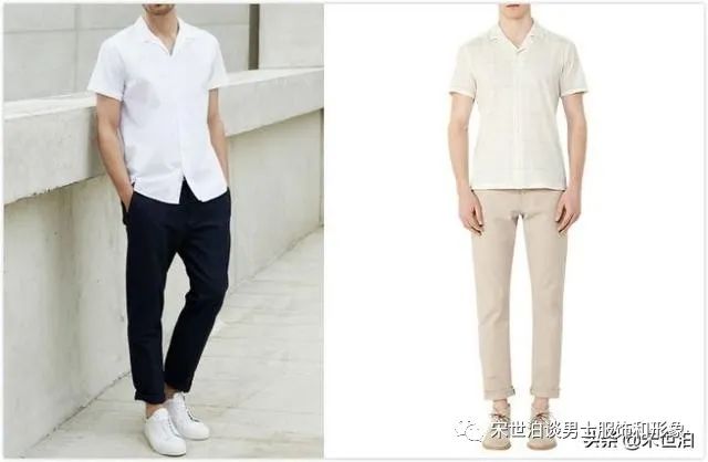 衬衫男士短袖时尚搭配_衬衫男短袖_男士时尚短袖衬衫
