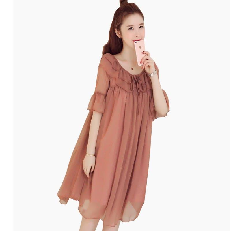 时尚孕妇裙-孕妇裙品牌推荐(图3) 时尚孕妇裙_孕妇裙品牌推荐_孕妇裙款式