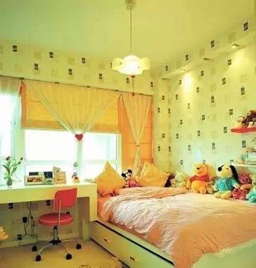 简约卧室壁纸装饰墙图片_简约卧室装修风格效果图片大全_卧室壁纸装修效果图简约时尚