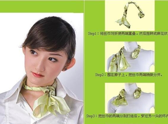 丝巾时尚-时尚丝巾图片(图9) 时尚丝巾蒙面_时尚丝巾图片_丝巾时尚