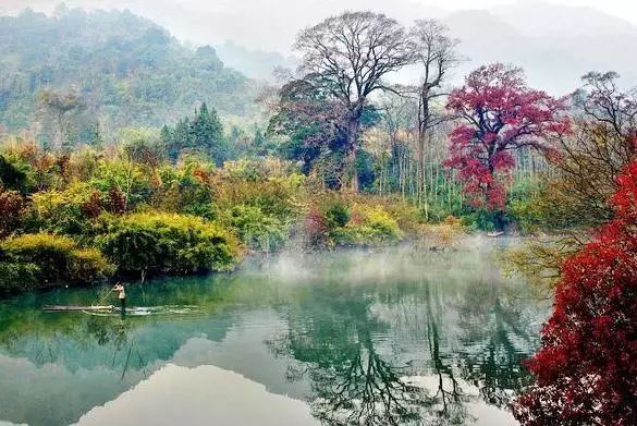 始兴深渡水旅游攻略_始兴深渡水生态旅游区门票_始兴深渡水火坑图片