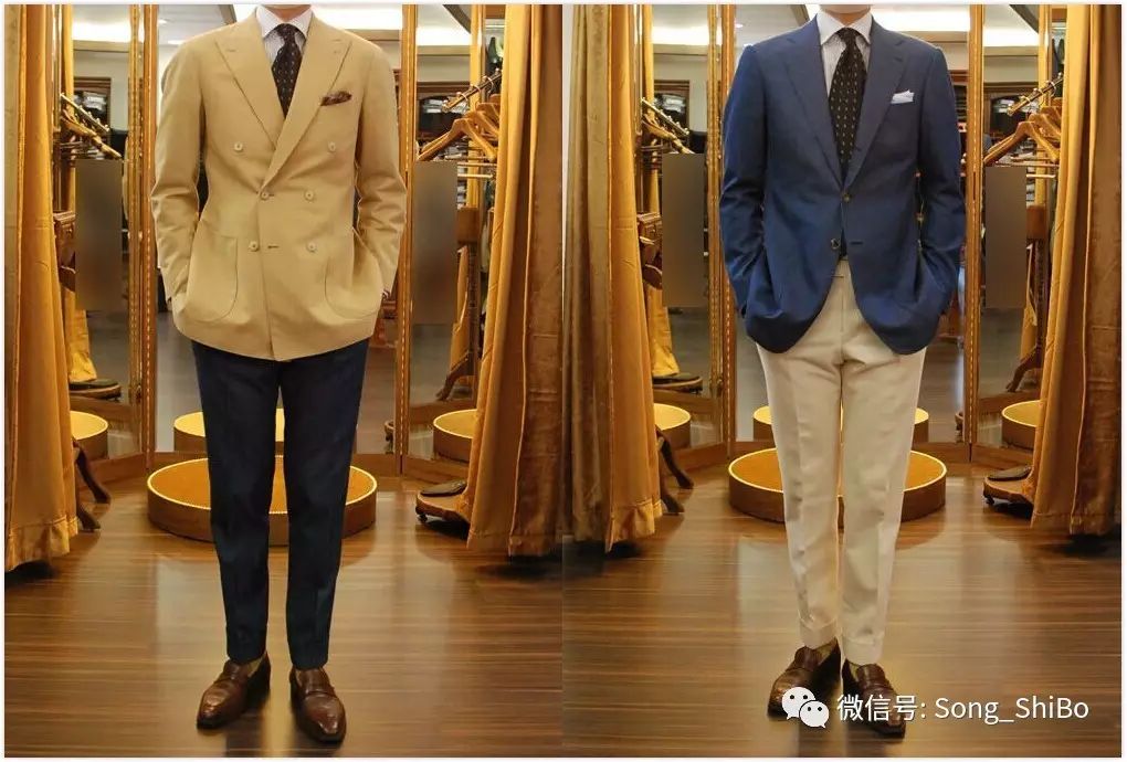 单粒扣西装时尚搭配-西装选一粒扣还是两粒扣(图4) 西装选一粒扣还是两粒扣_单粒扣西装时尚搭配_西装配什么扣子