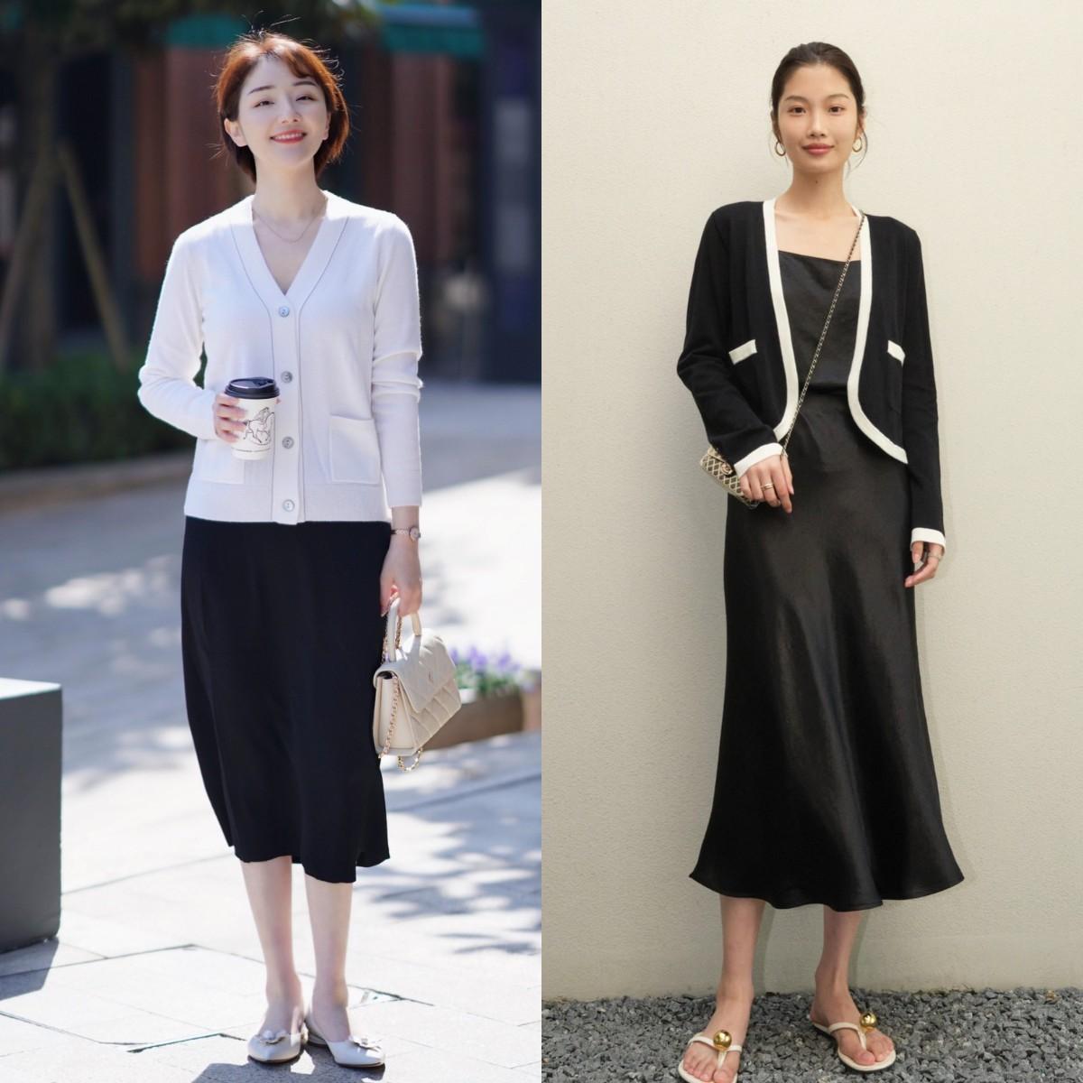 开衫的时尚搭配图片-搭配衣服图片女装2020(图6) 搭配衣服图片女装2020_开衫的时尚搭配图片_搭配衣服图片女