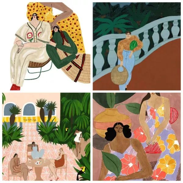 时尚创意插画_创意插画时尚图片大全_创意插画系列