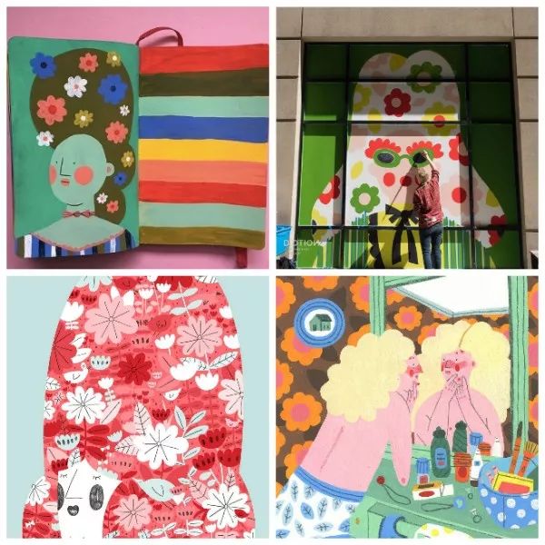 创意插画系列_创意插画时尚图片大全_时尚创意插画