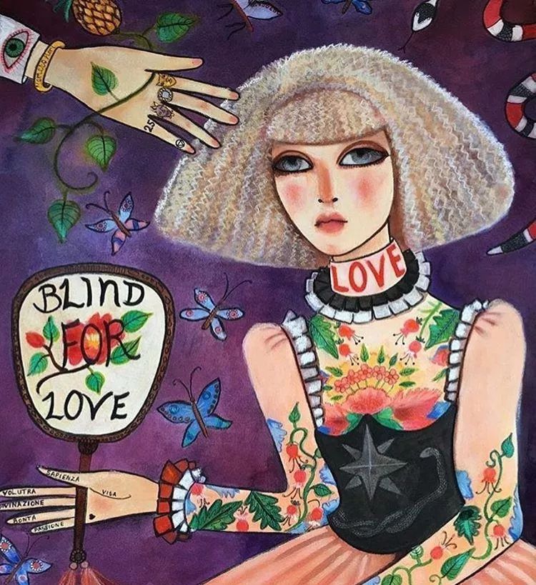 创意插画系列_创意插画时尚图片大全_时尚创意插画