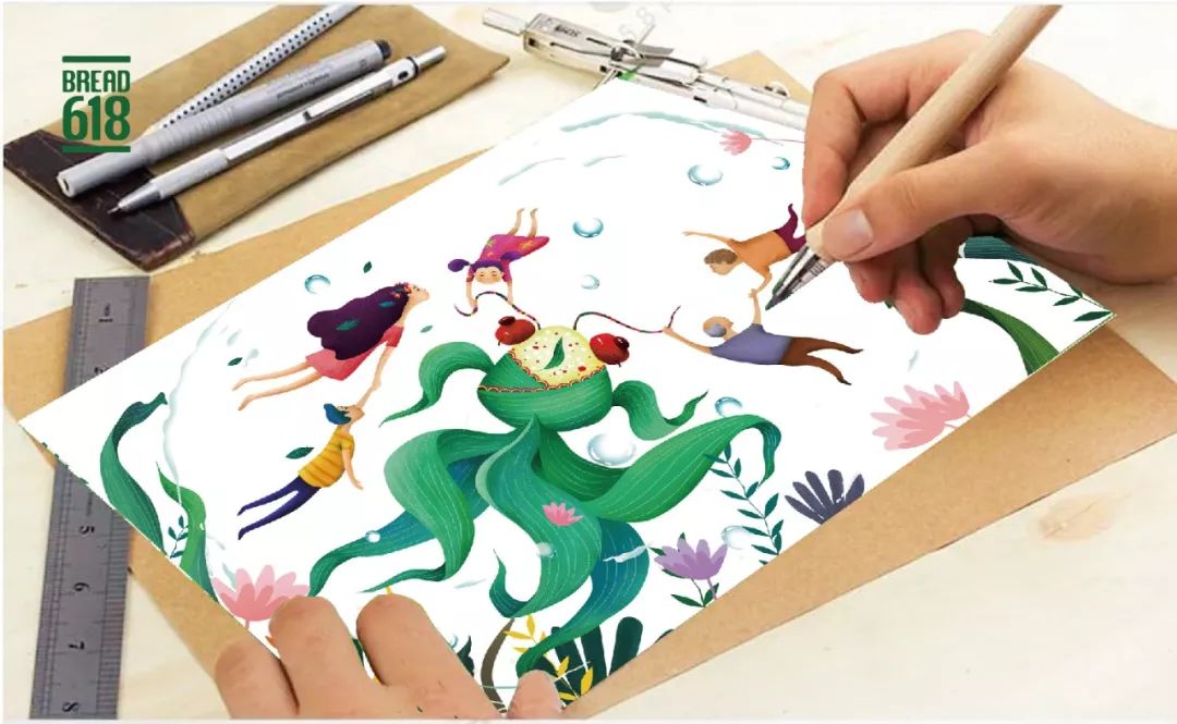 创意插画时尚壁纸图片_创意插画系列_时尚创意插画