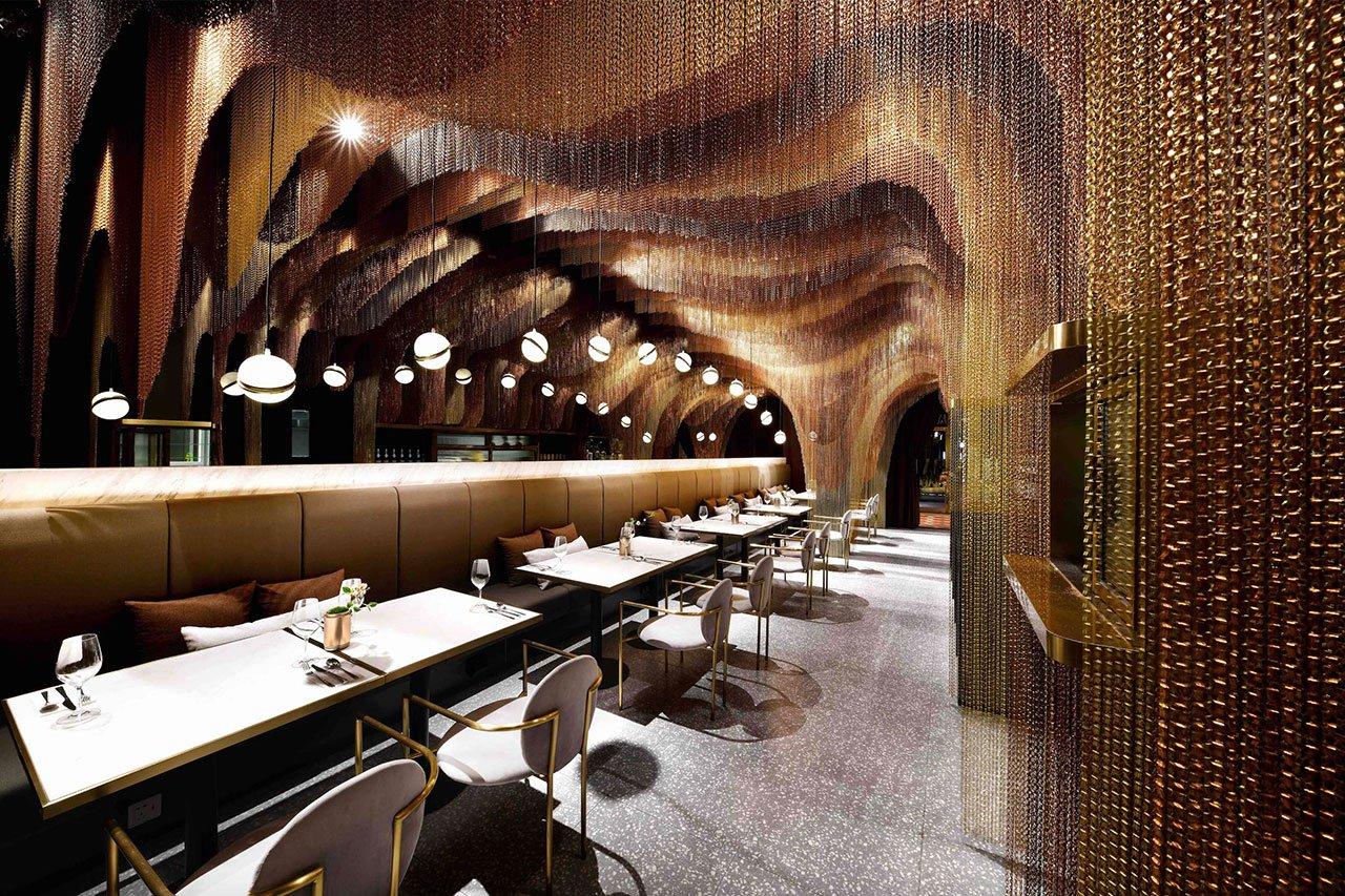 时尚餐饮空间_餐饮时尚空间设计方案_时尚餐饮设计