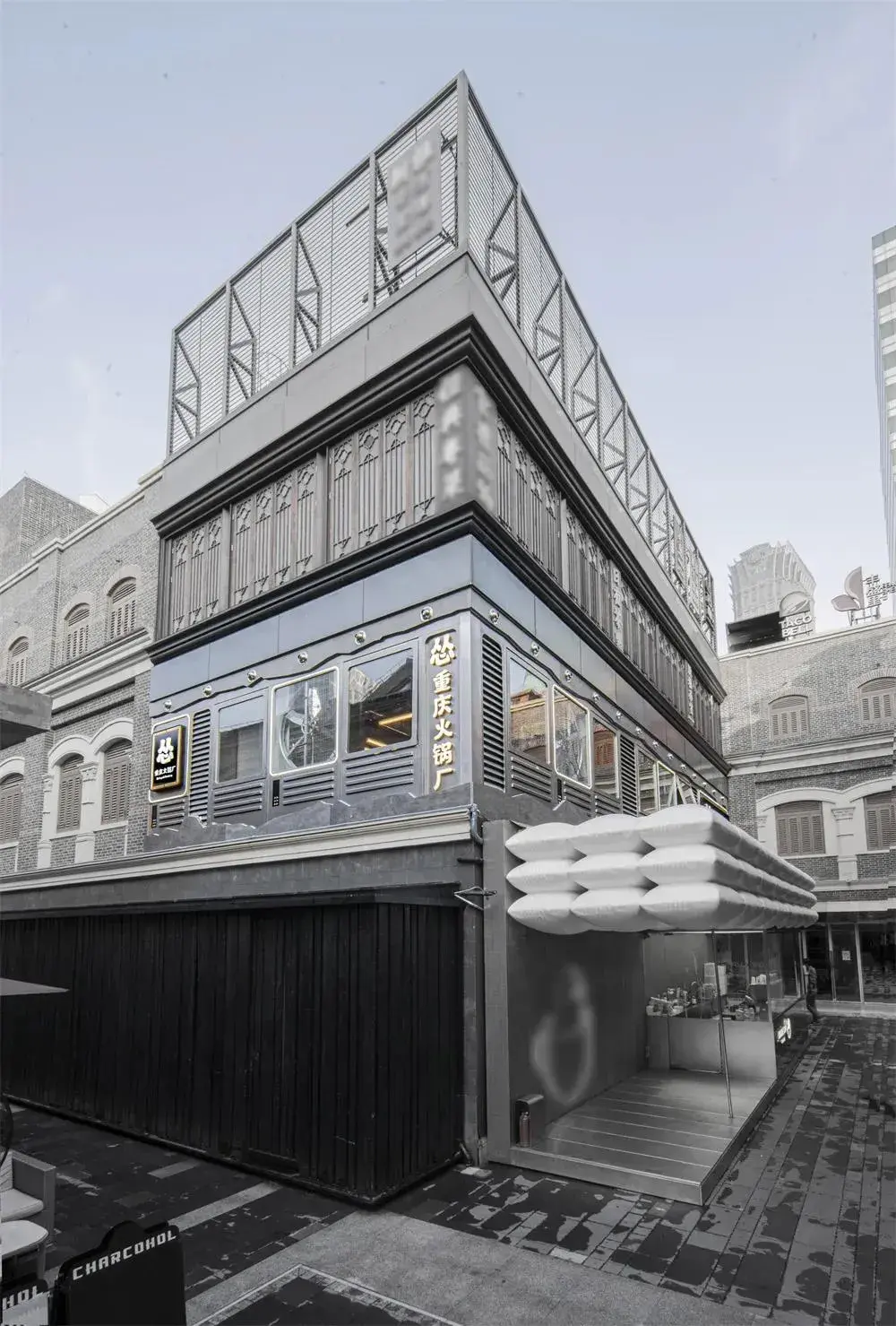 时尚餐饮空间-餐饮时尚空间设计方案(图1) 餐饮空间风格_时尚餐饮空间_餐饮时尚空间设计方案