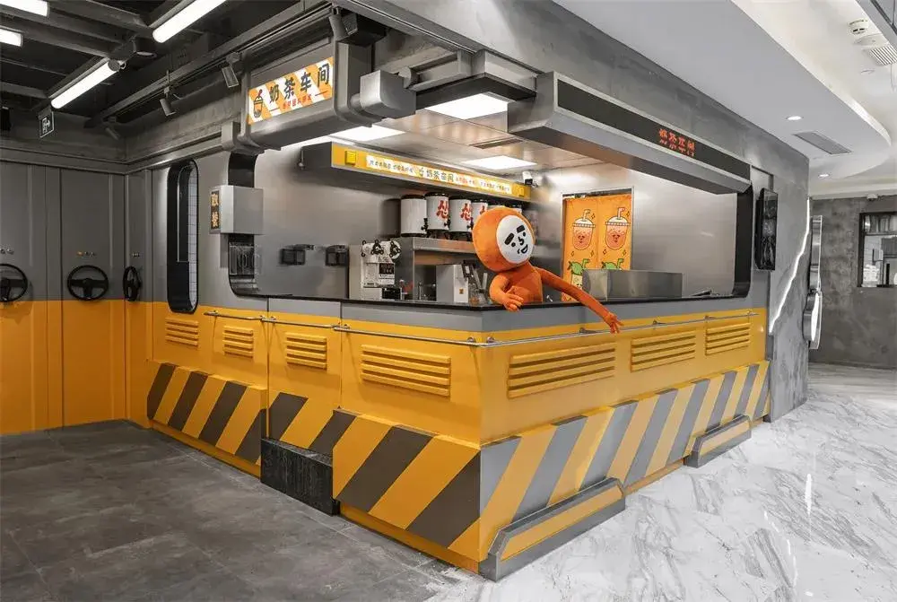 时尚餐饮空间-餐饮时尚空间设计方案(图21) 餐饮时尚空间设计方案_时尚餐饮空间_餐饮空间风格