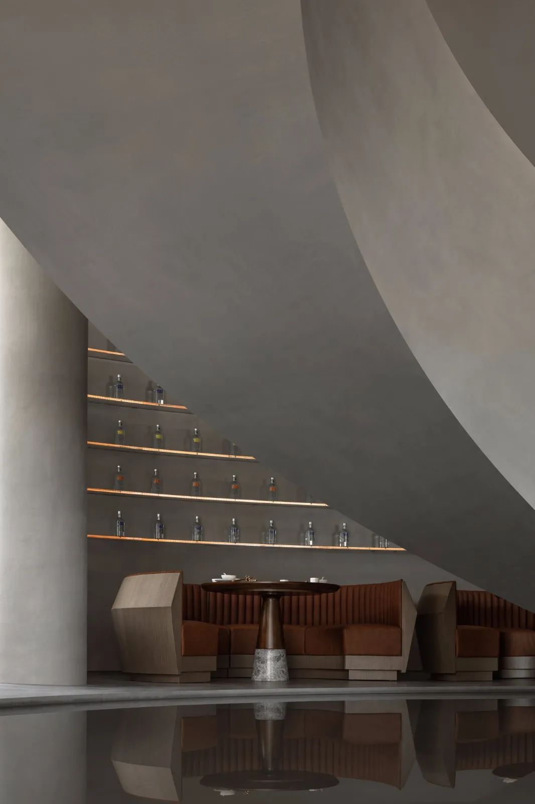 时尚餐饮空间-现代餐饮空间设计案例(图18) 时尚餐饮设计_现代餐饮空间设计案例_时尚餐饮空间