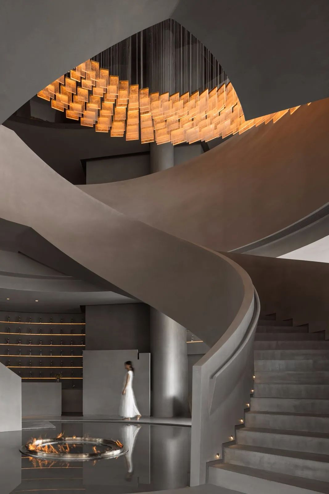 时尚餐饮空间-现代餐饮空间设计案例(图4) 时尚餐饮空间_时尚餐饮设计_现代餐饮空间设计案例