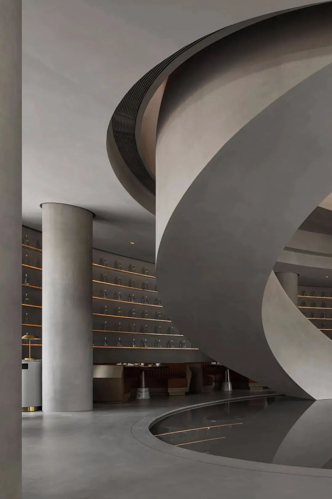 时尚餐饮空间-现代餐饮空间设计案例(图6) 时尚餐饮设计_时尚餐饮空间_现代餐饮空间设计案例