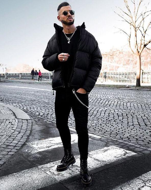 靴子类型男_靴子的搭配穿法男_时尚男靴子