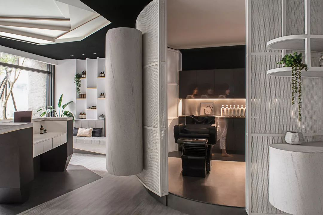 装修时尚发廊效果图_装修时尚发廊图片_时尚发廊装修