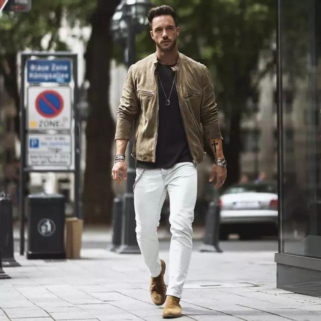 靴子的搭配穿法男_时尚男靴子_靴子男士