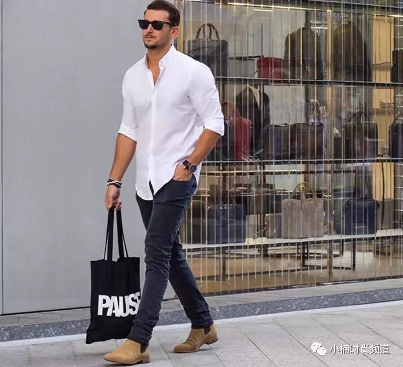 时尚男靴子-靴子男士(图14) 靴子穿搭男_时尚男靴子_靴子男士