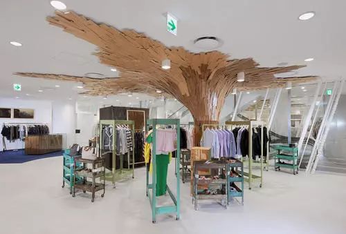 时尚服装店装修风格_装修服装店铺装修设计_时尚服装店装修设计