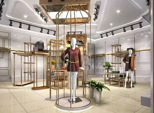 时尚服装店装修设计_时尚服装店装修风格_装修服装店铺装修设计