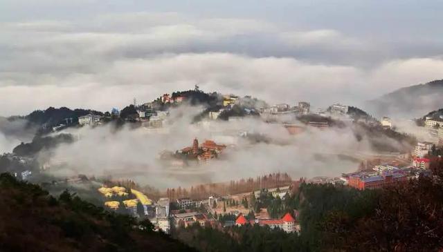 九宫山度假村避暑民宿_九宫山旅游攻略住宿_九宫山图