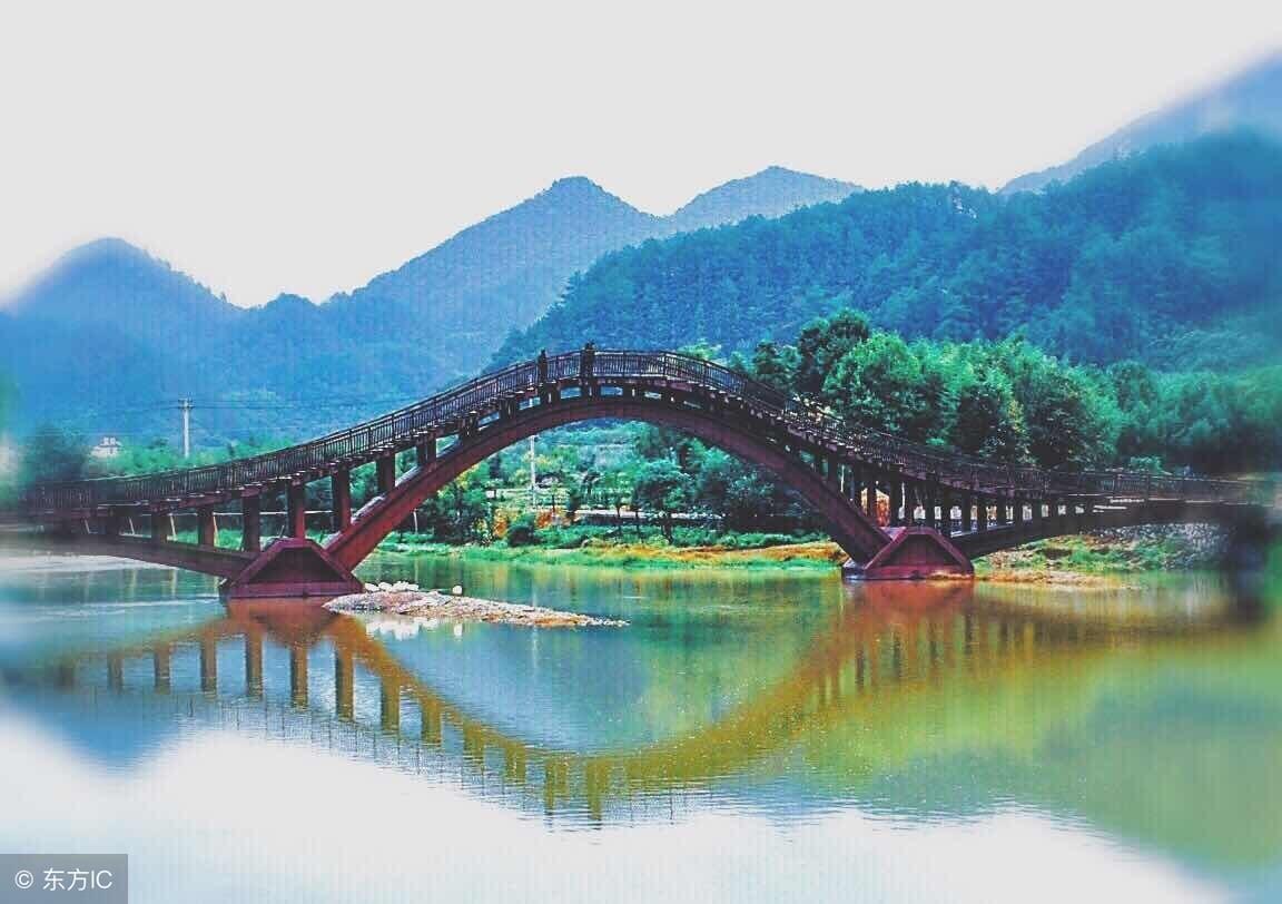 新安江渔梁坝_安徽渔梁坝旅游攻略_徽州渔梁坝