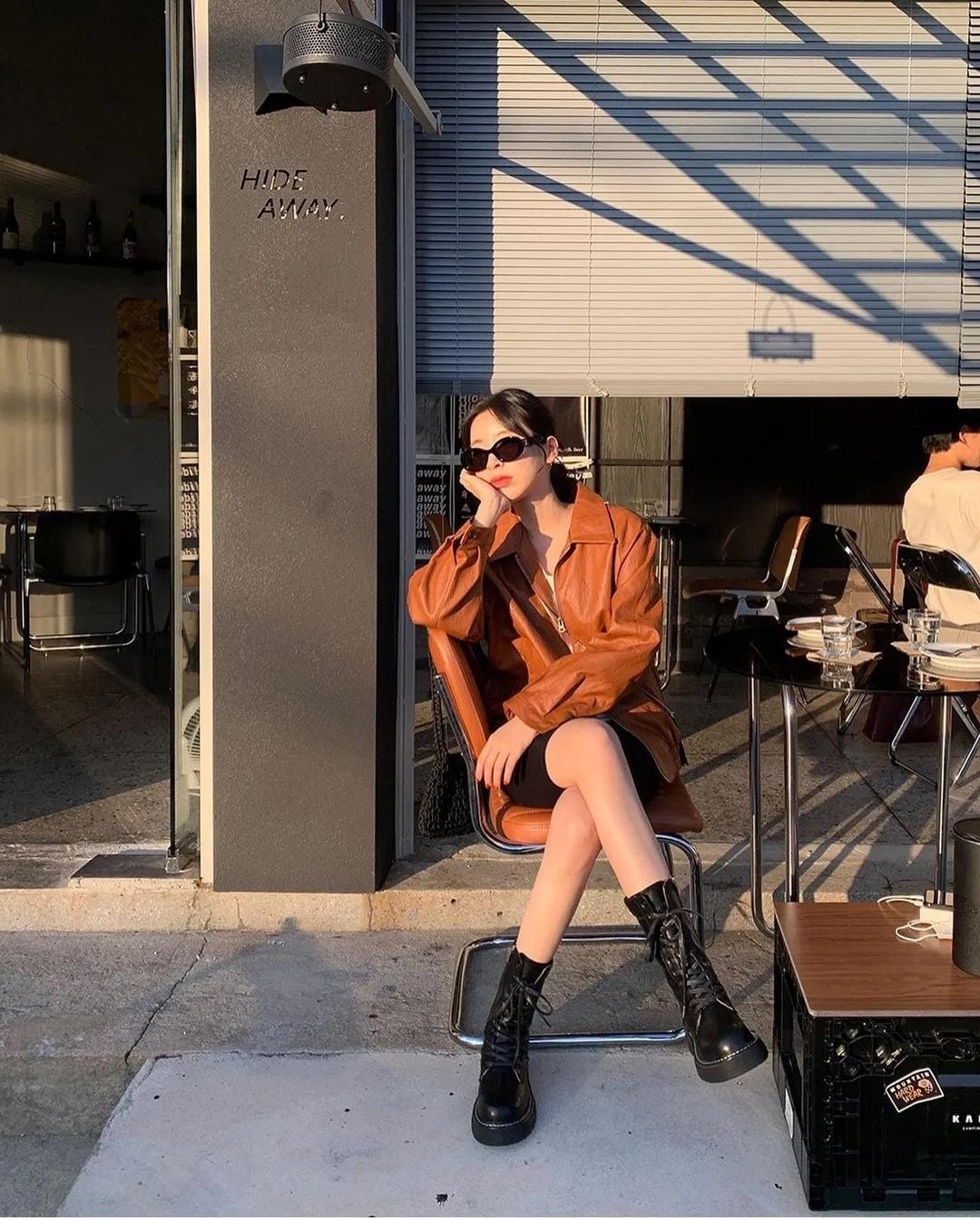 时尚马丁靴-马丁靴时尚穿搭(图13) 马丁靴时尚还是老爹鞋时尚呢_时尚马丁靴_马丁靴时尚穿搭