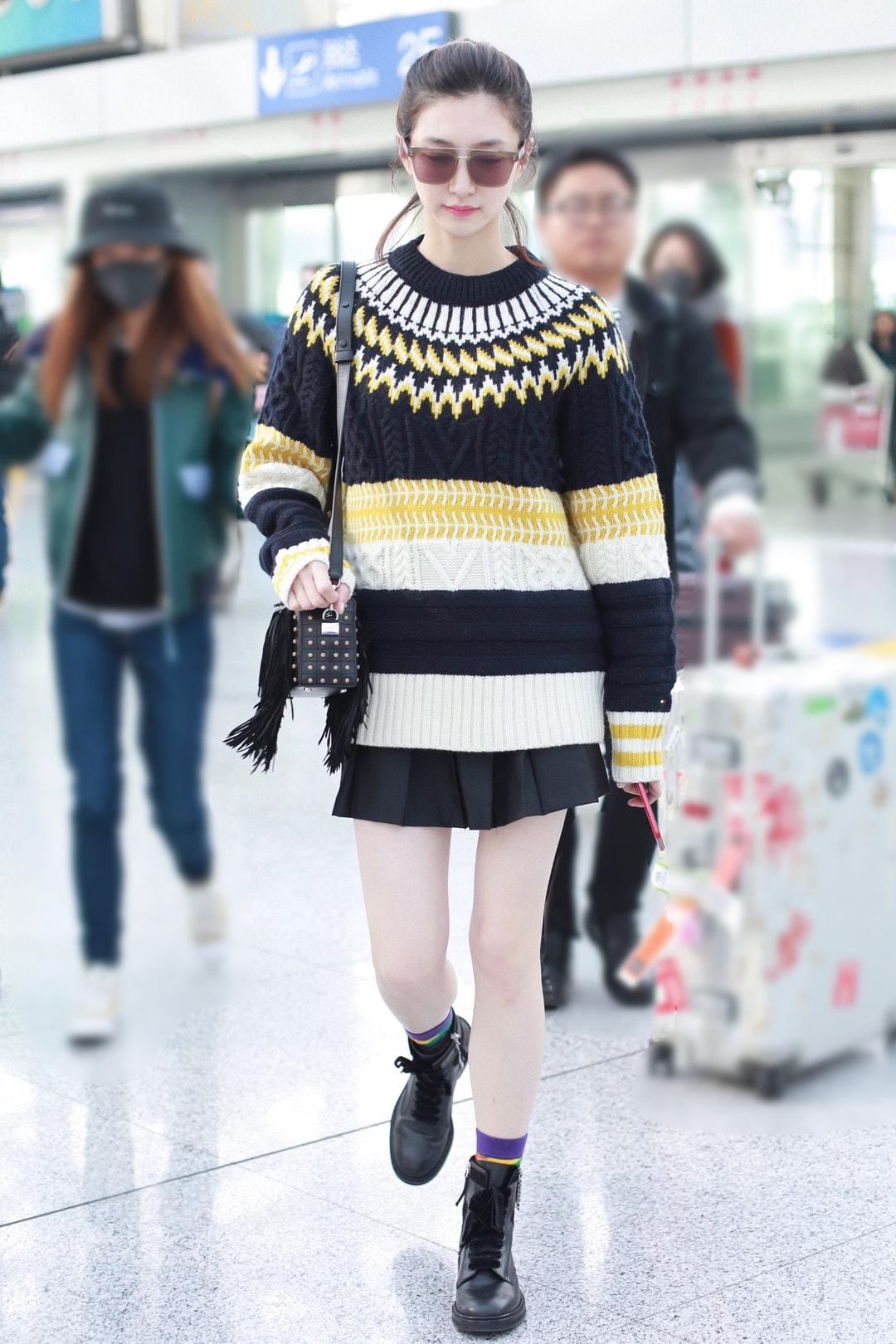 时尚马丁靴-马丁靴时尚穿搭(图15) 时尚马丁靴_马丁靴时尚穿搭_马丁靴时尚还是老爹鞋时尚呢