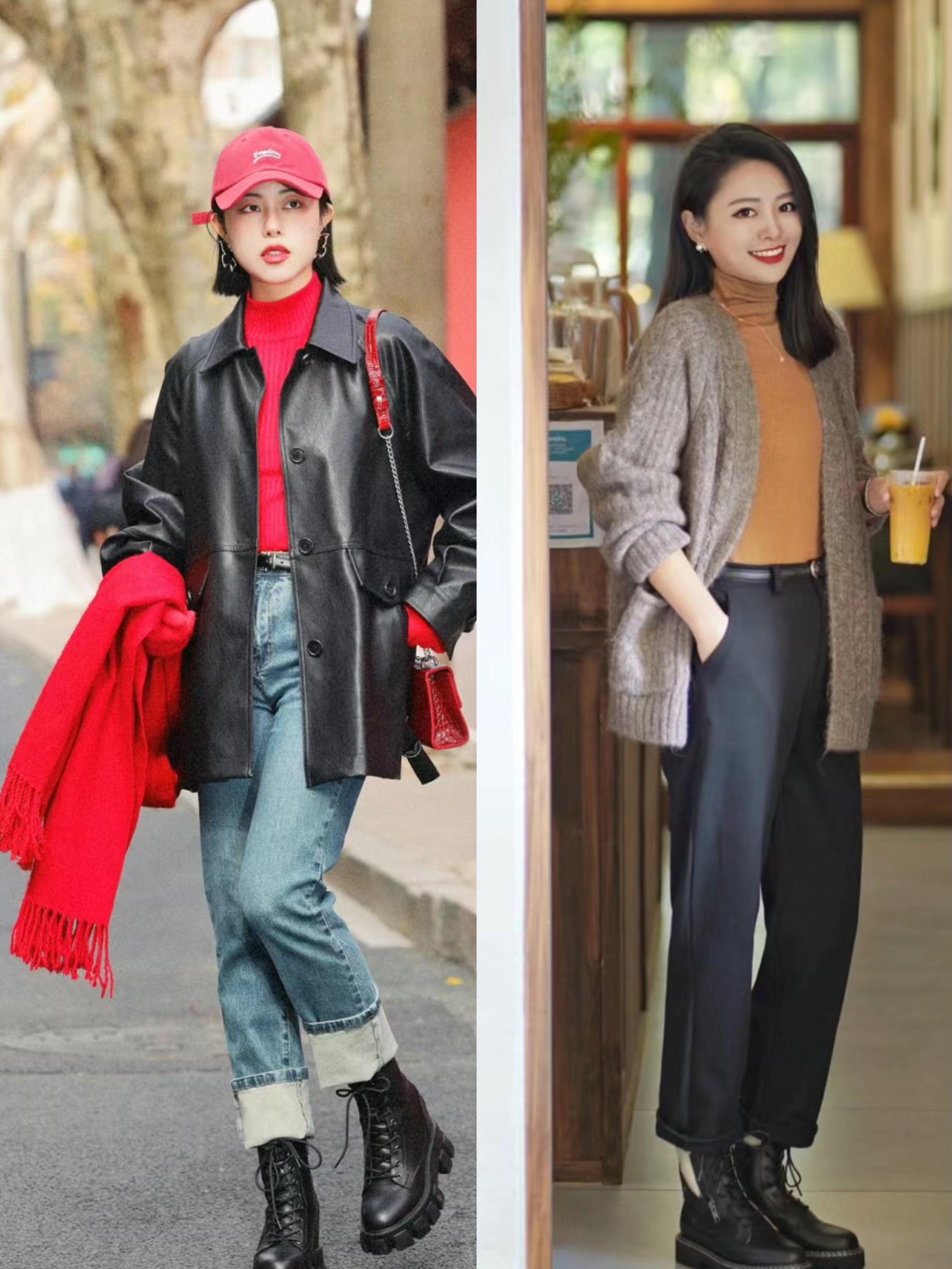 时尚马丁靴_马丁靴时尚还是面包鞋时尚好看_马丁靴时尚吗