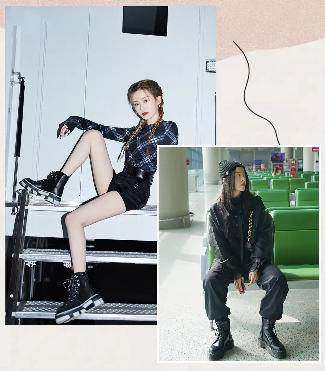 马丁靴时尚穿搭_马丁靴时尚吗_时尚马丁靴