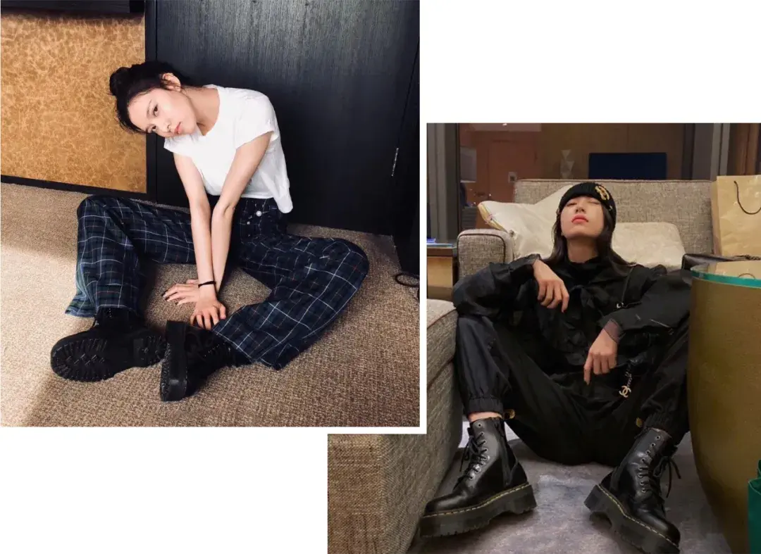 时尚马丁靴_马丁靴时尚吗_马丁靴时尚穿搭