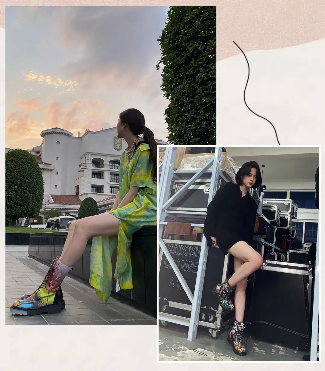 时尚马丁靴_马丁靴时尚穿搭_马丁靴时尚吗