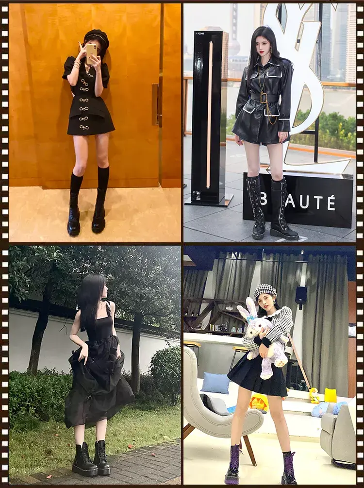 马丁靴时尚吗_马丁靴时尚穿搭_时尚马丁靴