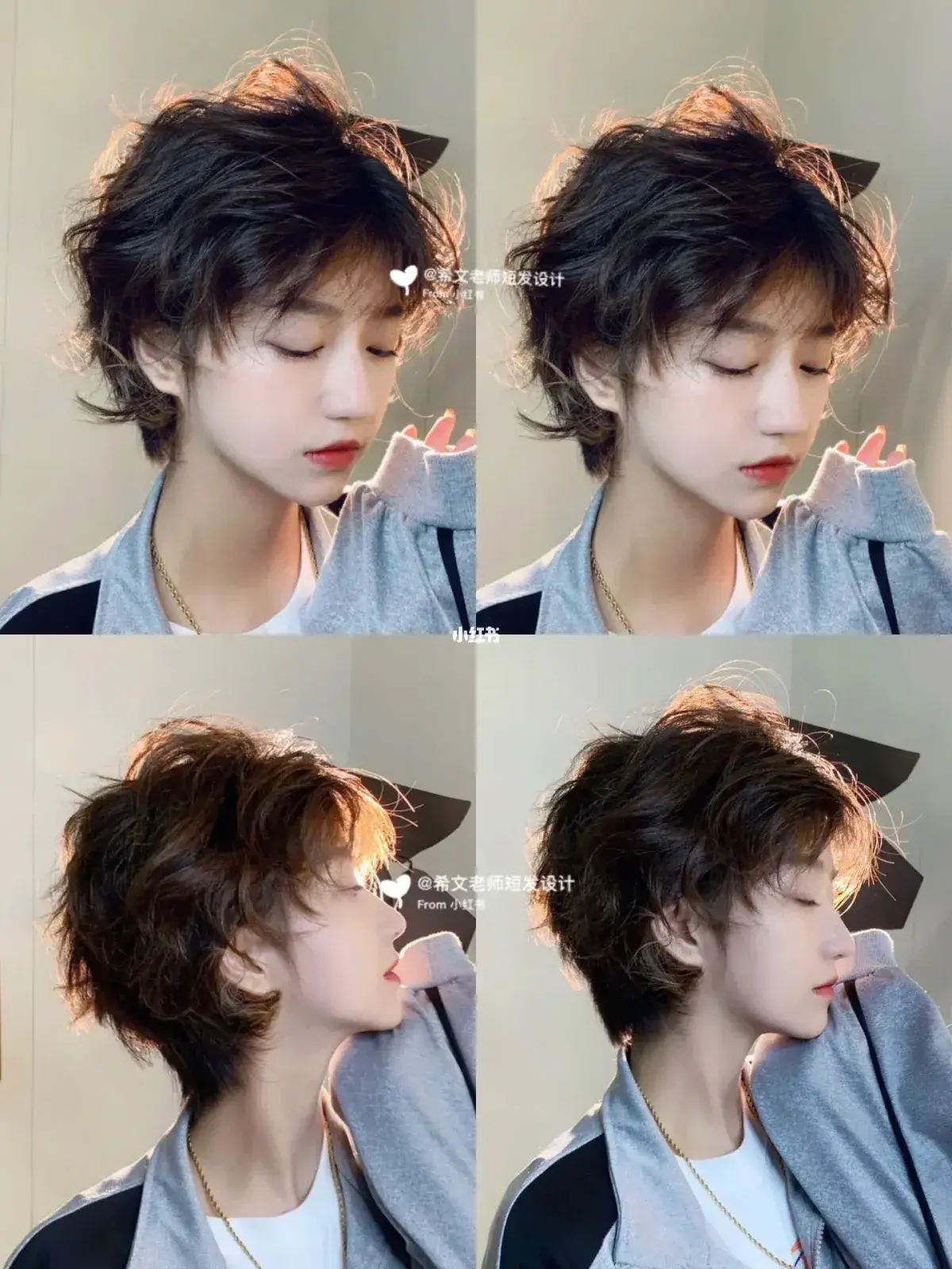 短发卷发时尚发型图片女_短发卷发2020年最新款_时尚短发发型图片2024卷发