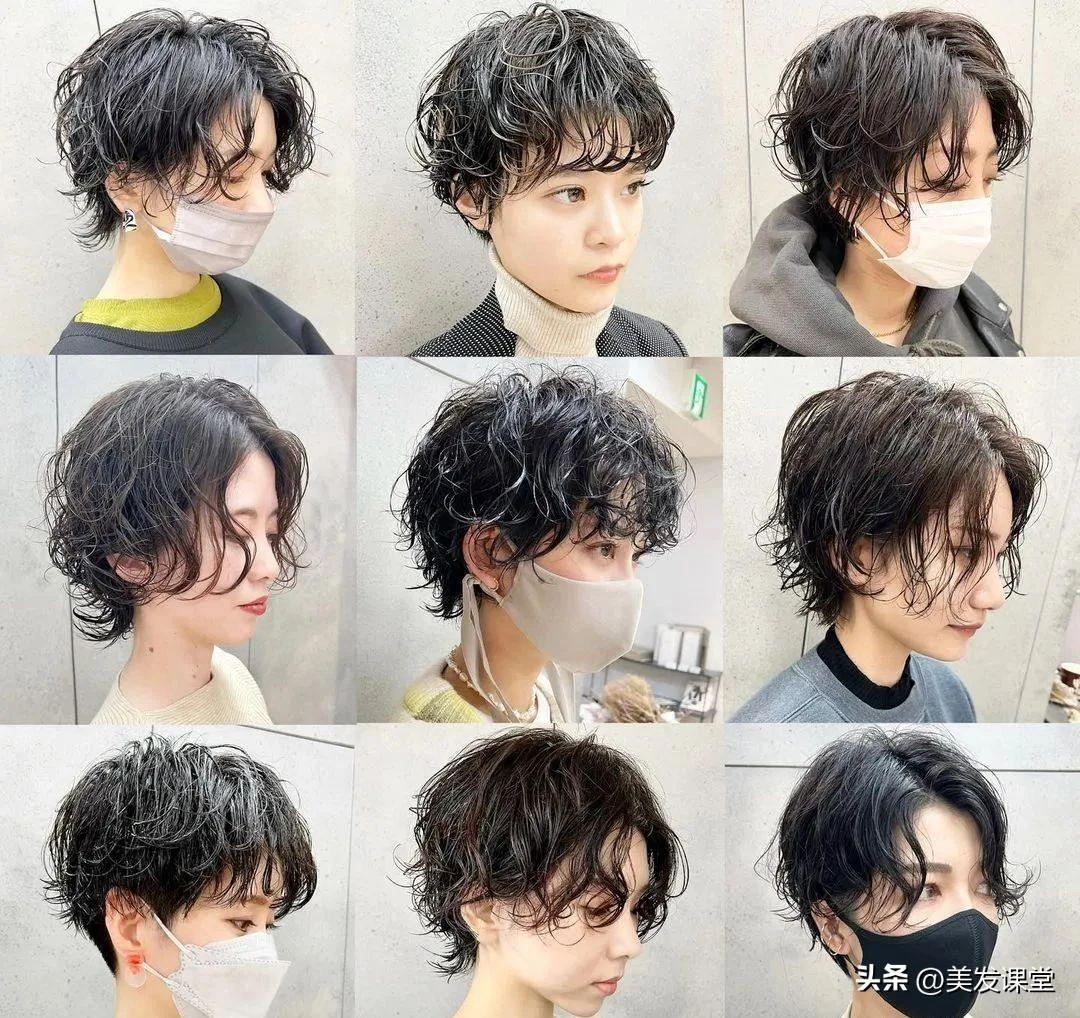 短发卷发时尚发型图片女_短发卷发2020年最新款_时尚短发发型图片2024卷发