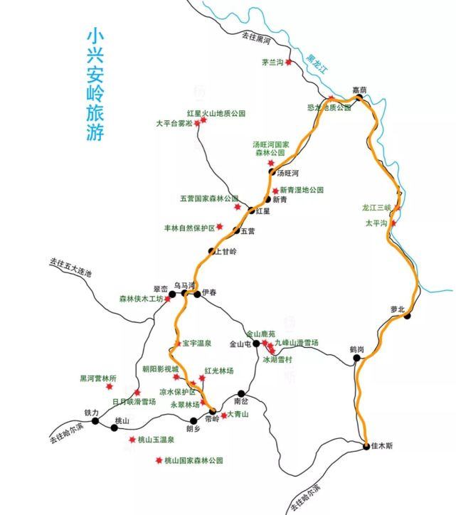 大小兴安岭旅游攻略-兴安岭旅游(图2) 兴安岭旅游_兴安岭自驾游_大小兴安岭旅游攻略