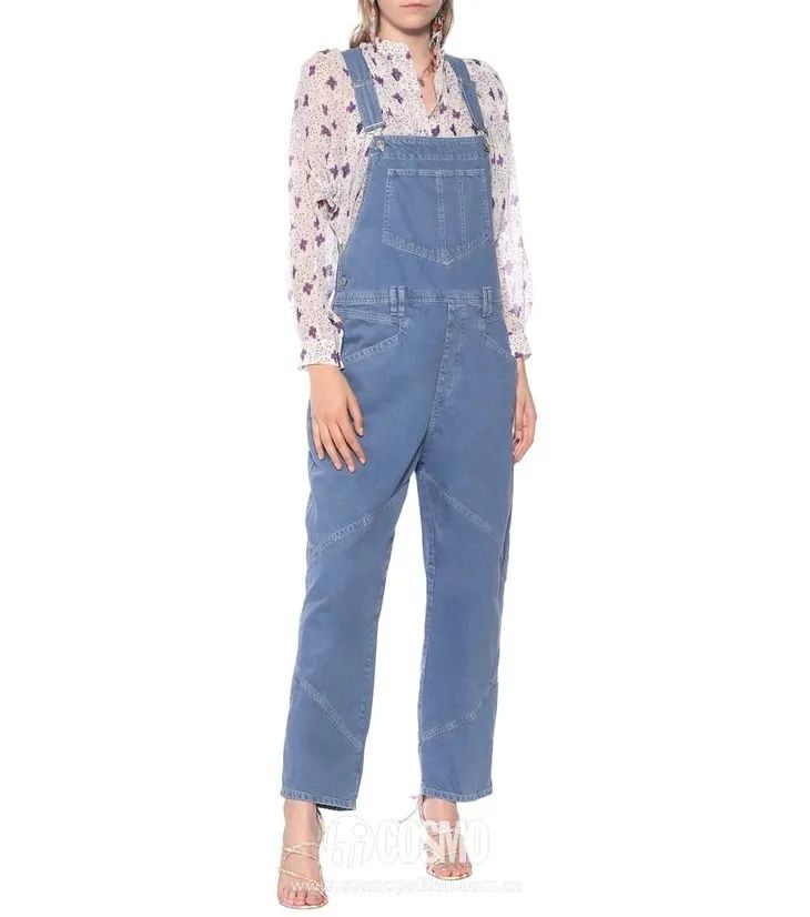 穿背带裤扎什么头发好看学生_学生气背带裤如何穿才时尚_穿背带裤上学