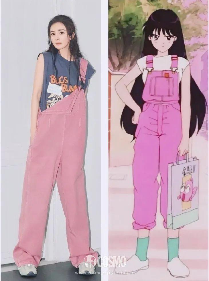 学生气背带裤如何穿才时尚_穿背带裤上学_穿背带裤扎什么头发好看学生