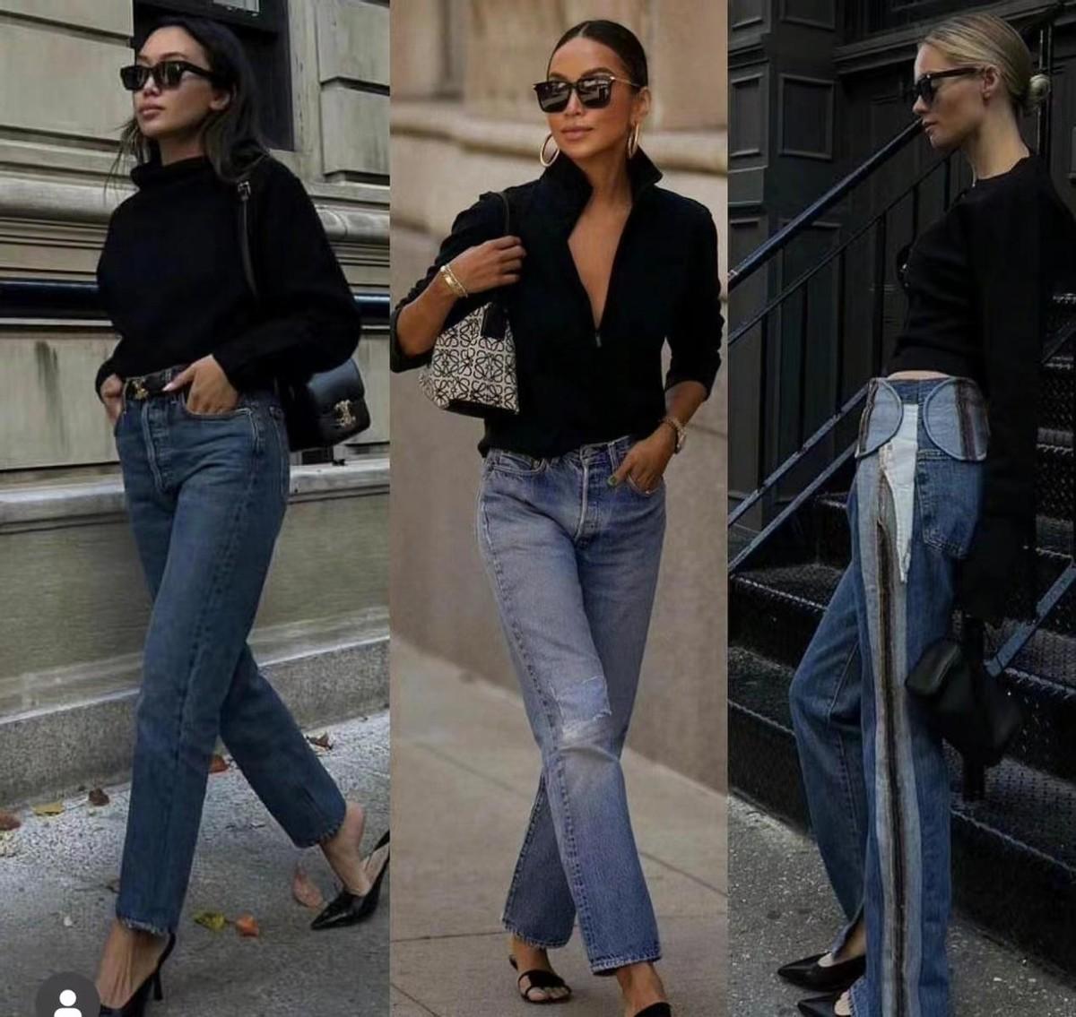 牛仔裤 时尚-牛仔裤时装(图5) 牛仔裤时装_牛仔裤的时尚穿搭_牛仔裤 时尚