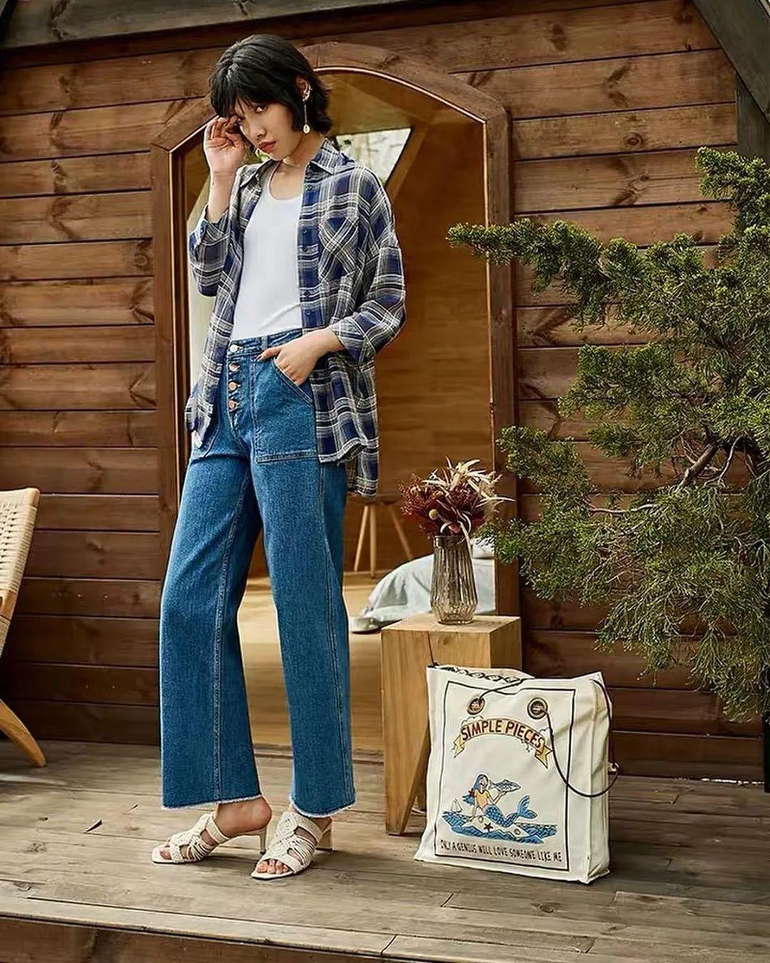 牛仔裤 时尚-牛仔时尚裤装女(图79) 牛仔时尚裤装女_牛仔裤 时尚_时尚潮流牛仔裤