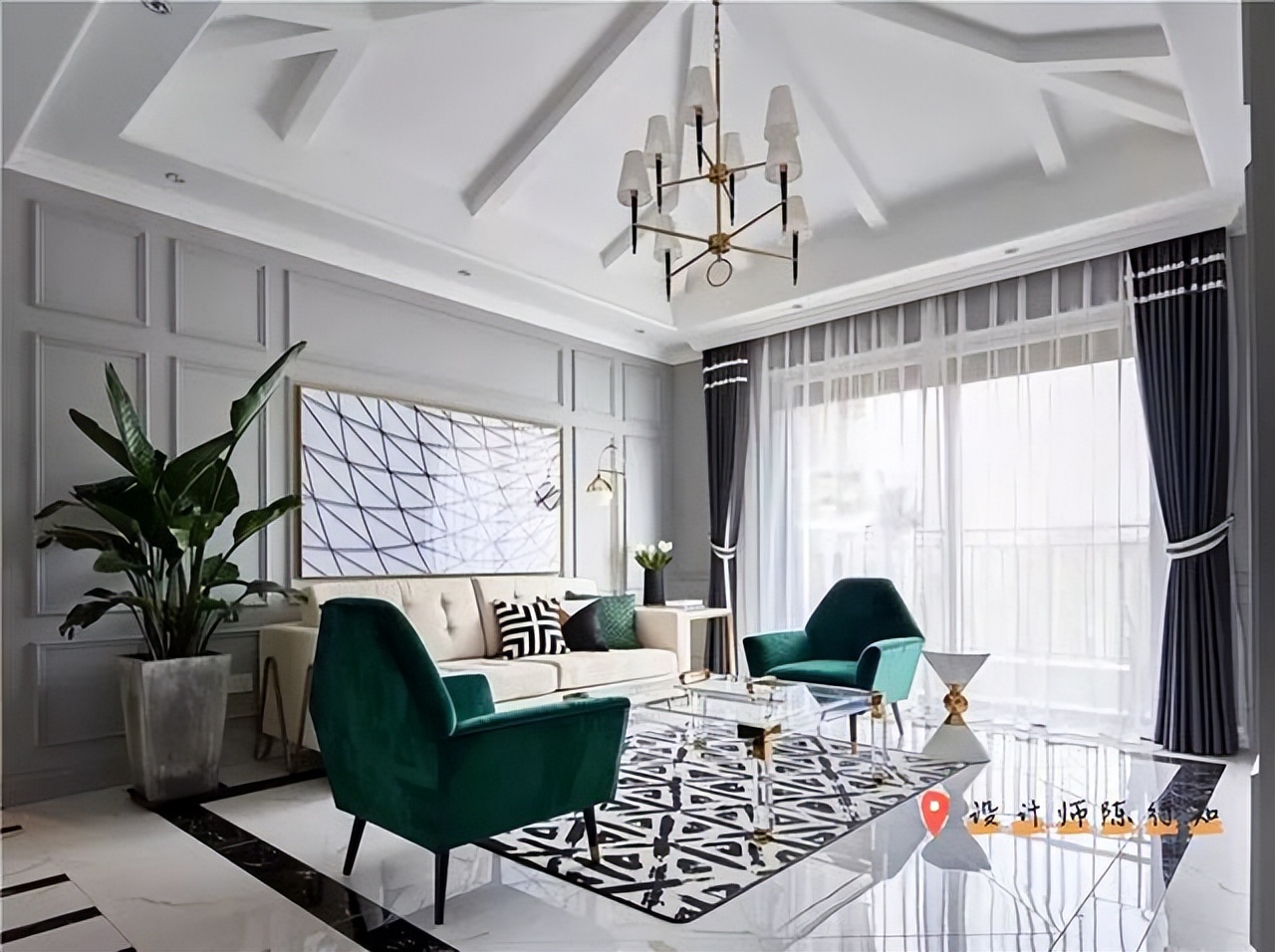 时尚客厅装修风格图片-客厅装修效果图时尚简约现代(图18) 客厅装修时尚风格图片_时尚客厅装修风格图片_客厅装修效果图时尚简约现代