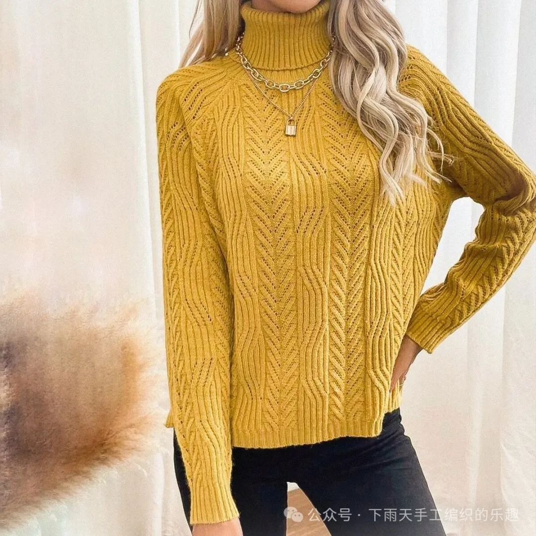 时尚毛衣的织法视频_手织时尚毛衣_毛衣新款手工编织